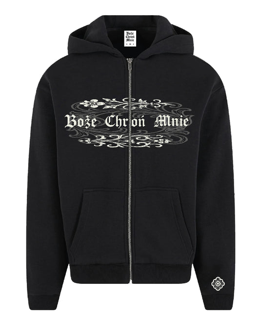 Bluza ZIP UP "Boże Chroń Mnie"