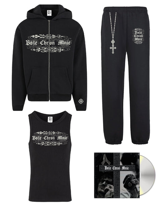 Komplet Dresowy + Tank Top + Płyta "Boże Chroń Mnie"